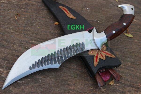 10-inch-Eagle-Tactical-Rust-Free-Knife-Balance-Oil-tempered-Daily-Working-Hunting-Brush-craft-kukri-Handmade-By-Ex-Gurkha-Khukuri-House