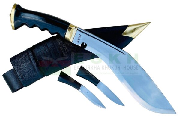 11-inch-World-War-II-Gripper-Handle-Kukri-Gurkha-army-Using-Khukuri-knife-Dehradoone-Kukri-Gurkha-Issue-Khukuri-Nepal