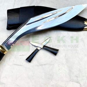13-inch-Officers-Vintage-Angkhola-Khukuri-British-officers-Kukri-knife-Historic-battle-knife-Reproduction-KUKRI-Pure-handmade-kukri