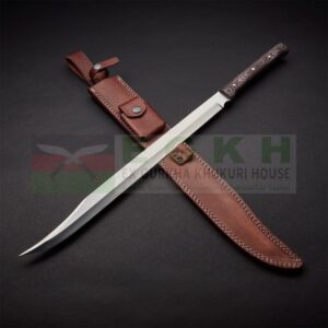 17-inch-Blade-Custom-Hand-Forged-D2-Steel-Hunting-SCIMITAR-BLADE-Hunting-Sword-Beautiful-Hunting-Knife-Fixed-handle-blade-Ready-to-Use