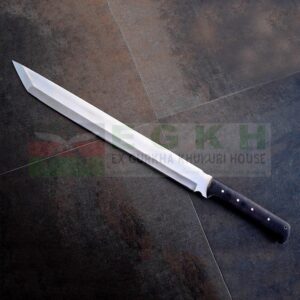 20-inch-Blade-D2-Steel-Custom-Handmade-TATSUO-TANTO-Katanta-Sword-Hand-Forged-Hunting-Sword-Along-Leather-Sheath-Buy-it-now