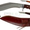 11-Inch-Military-Afghan-Brown-sheath-Gripper-blocker-Handle-Kukri-Most-genuine-and-popular-khukuriHand-made-By-EGKH-NEPAL