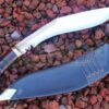 11-inch-Genuine-Hand-Forged-Bush-craft-World-War-Kukri-Blade-WW-Wooden-Handle-Khukuri-Knife
