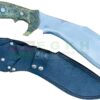 12-Inch-Modern-Kukri-Scourge-Khukuri-Tactical-Knife-Survival-Knife-Oil-tempered-Full-tang-5160-Leaf-spring-Hemp-Micarta-Handle