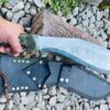 12-Inch-Modern-Kukri-Scourge-Khukuri-Tactical-Knife-Survival-Knife-Oil-tempered-Full-tang-5160-Leaf-spring-Hemp-Micarta-Handle