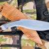 13-inch-Genuine-Full-Tang-Hand-Forged-World-War-I-Historic-Khukri-Knife-Blade-Zombie-Apocalypse-Chopper-Kukri