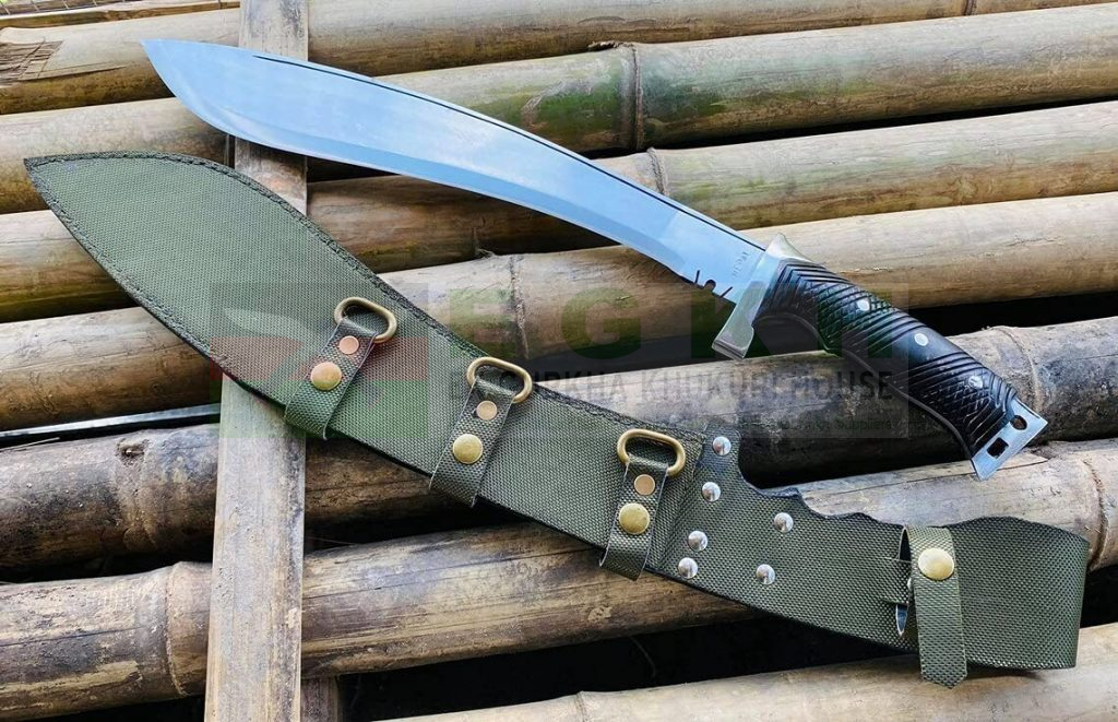 G8DS Commando Machete – Robustes Buschmesser Mit Kukri-Form Inklusive Nylonscheide