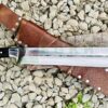 15-inch-Viking-Seax-High-Carbon-Steel-Hand-Guard-Leather-SheathGift-for-him-Seax-Machete-Seax-sword-Cleaver-Ready-to-use-Real-working-Knife