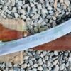 24-Inch-Blade-Khopesh-Sekhmets-Claw-Sword-Hand-Forged-Striking-Knife-Leather-Sheath-Hunting