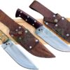8-inch-Bushcraft-knife-outdoor-tools-Tactical-knife-Hand-forged-Full-Tang-Knife-Hunting-knives-Carbon-Steel-Kukri-Camping-KnifeSilver-Brown