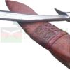 12-inch-Blade-5-fuller-Farmer-Using-Kukri-Handmade-Khukuri-Rosewood-handle-ganjawal-Black-sheath-handmade-in-Nepal