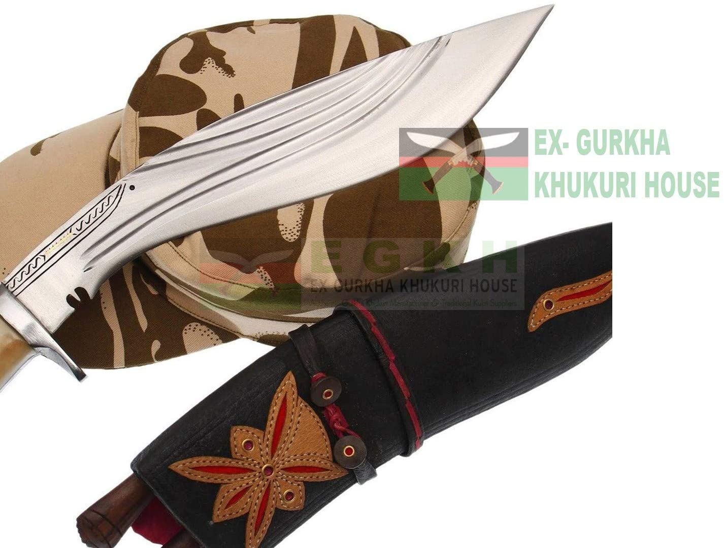 12-inch-Traditional-Hand-Forged-Kukri-Hand-Forged-Bushcraft-5-Fuller-CHIRA-Handmade-by-Ex-Veteran-Khukuri-House-Nepal