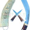 14-inch-Historical-Hanshee-Balance-Hybrid-Khukuri-Hand-Forged-Blade-by-in-Nepal-Ex-Army-Khukuri-House