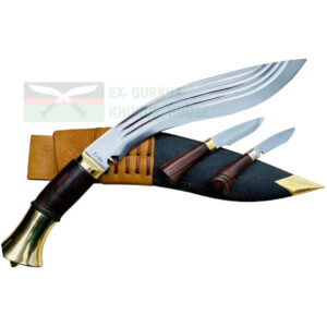 12 inch Royal Gurkha Four Fuller (4 chira) Classic Khukuri | Hand Forged Kukri