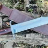EGKH-14 inch D-Guard Old War Bowie Knife-Hand forged Bowie knife-Tempered-sharpen-working-Real handmade knife from Nepal-Gift For Men