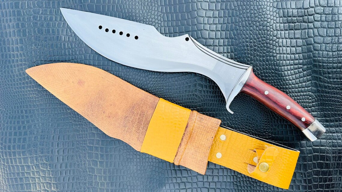 13 inch Eli Heavy Duty Full Tang Chopper Bushcraft Khukuri (Khukri / Kukri)