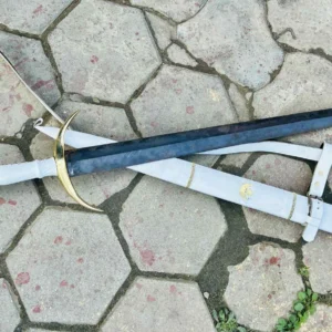 30" Custom Rust Free Hand Forged  Sword - Nepal Made High Carbon Steel With Sheath